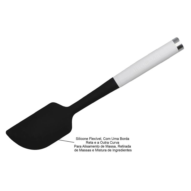 OXO 1241681 Good Grips Spatula Silicone Small White